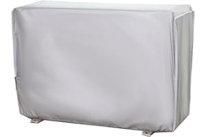 WWLEIHUO Copertura Condizionatore Esterno Copertura Per Condizionatore d'aria Esterno Copri Condizionatore da Esterno Impermeabile Anti-Polvere Anti-Neve (Medio)