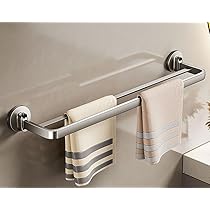Set 2 Ganci Portasciugamani Con Adesivo - Supporto Muro Per Bagno E Cucina Senza Forare - Foto 4