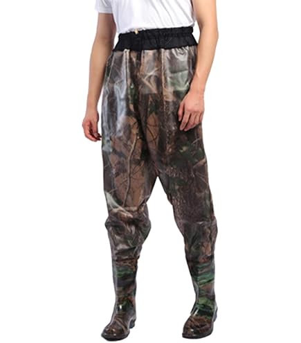 Pantaloni Pesca Acqua Dolce Pantaloni Da Pesca A Mosca Impermeabili E Traspiranti - Stivali Incorporati, Perfetti Per Fiume E Torrente Calza Piede Fiume - Foto 13