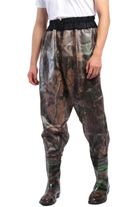 Waders Da Pesca Uomo - Stivali Impermeabili Leggeri Per Caccia E Pesca A Mosca, Color Cachi - Foto 14