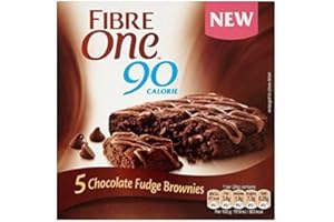 Une Fibre Fudge Au Chocolat Brownie 120G - Paquet de 2