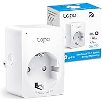 TP-Link Tapo Smart WLAN Steckdose Tapo P110 mit Energieverbrauchskontrolle, Smart Home Alexa Steckdose, funktioniert mit Alex