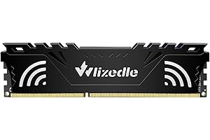 Wlizedle DDR3 Mémoire RAM 4Go 1333MHz CL9 UDIMM Module de Mémoire PC3-10600 240-Pin 1,5V pour Ordinateur de Bureau, Noir