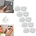 10 MAINS ELECTRICAL PLUG SOCKET SAFETY COVERS BABY PROOF CHILD SAFETY PROTECTOR