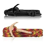 El pulsera enroscable se puede configurar en el tamaño individual y por lo tanto se adapta a cualquier muñeca