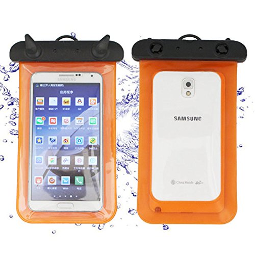 Preisvergleich Produktbild Wasserdichte Tasche für Iphone, große Universalschwimmen-treibender Handy-PVC-wasserdichte Tasche Wasserdichte Tasche-Taschen-Fall-Abdeckung für Iphone Handy-Touch Screen