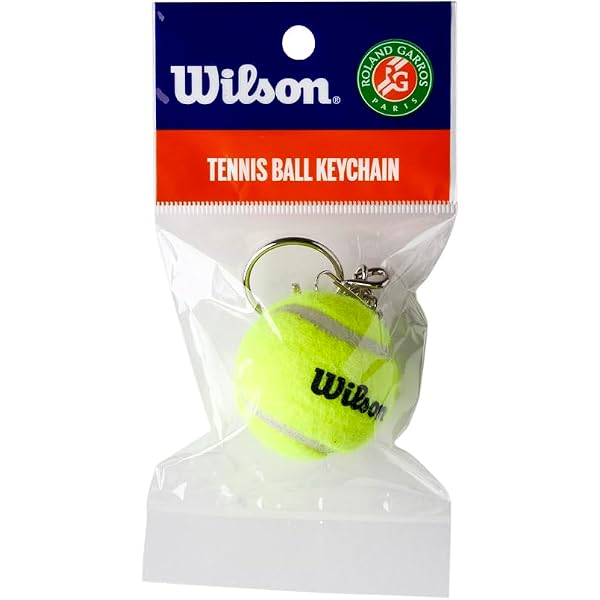 Portachiavi Palla Da Tennis In Peluche – Ciondolo Morbido Con Pompon Per Borsa, Zaino E Chiavi - 2