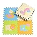 Dopobo 9pcs Soft Animals Baby Kid Toddler Thicken EVA Foam Play Floor Puzzle Crawling Mat (Light Color D)