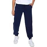 Unisex Kız Erkek &Ccedil;ocuk Lacivert Basic Eşofman Altı