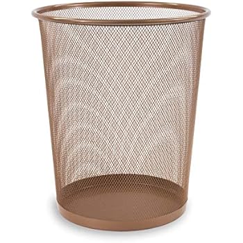 Menu 9000239 Draht-Papierkorb, Höhe 35 cm, Durchmesser 32 cm, Kupfer