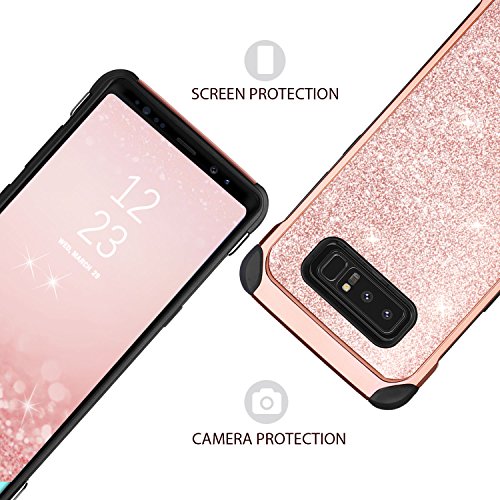 Funda Samsung Galaxy note 8 Funda Galaxy note 8 BENTOBEN Carcasa Ultra Delgado Samsung Note 8 Duro PC TPU Suave Interior Combinadas H brida Bling Sparkly Cuero Sint tico Anti-Ara azos Anti-golpes Protectora Funda para Samsung Galaxy note8 6 3 Rosa Oro reviews Funda Samsung Galaxy note 8 Funda Galaxy note 8 BENTOBEN Carcasa Ultra Delgado Samsung Note 8 Duro PC TPU Suave Interior Combinadas H brida Bling Sparkly Cuero Sint tico Anti-Ara azos Anti-golpes Protectora Funda para Samsung Galaxy note8 6 3 Rosa Oro