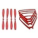 Produktbild Soulitem 2 Paar CW + CCW Propeller + 4 Stücke Propeller Schutz Set für Xiaomi Mi Drone 4 Karat Version FPV Drone