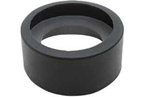HIOPOIUYT Protezione oculare in gomma morbida 28 mm-37 mm, per binocoli e microscopi, diametro interno 28-37 mm