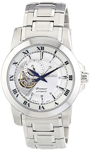Seiko Herren-Armbanduhr XL Premier Analog Quarz Edelstahl SSA213J1 Seiko Herren-Armbanduhr XL Premier Analog Quarz Edelstahl SSA213J1