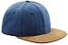 Produktbild Beechfield - Suede peak snapback - EU / UK, Blau - Denimblau, One Size