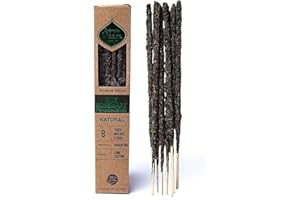 CRIGEMA SAGRADA MADRE - Incenso in Stick - Bastoncini Naturali al 100% - ca. 8 Sticks a Confezione (RUTA, ROSMARINO E FRANCHINCENSO)