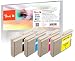 Produktbild Peach Spar Pack Tintenpatronen, XL-Füllung, kompatibel zu Brother LC-1000, LC-970