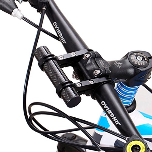 Hunpta Fahrrad Taschenlampe Halter Lenker Fahrrad Zubehör Extender Halterung - 4