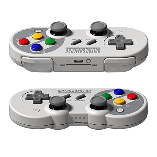 SF30Pro Gamepad  YIKESHU excelente 8Bitdo Controller funciona con Nintendo Switch  Wireless Bluetooth Controller Classic Nintendo Gamepad Joystick para Mac  dispositivos Android y Windows  TOY00014 