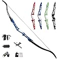 SHARROW Archery Takedown Recurve Bow 66/68/70 inch Competitive Bow Hunting Target Practice Bow Aluminum Riser 12lbs-40lbs for Shooting Competition