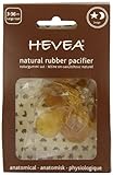 Hevea Large Star and Moon Orthodontic Pacifier for 3 Plus months