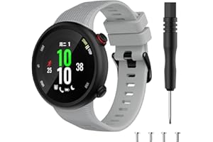 Chainfo Bandas de Repuesto compatible con Garmin Forerunner 45 / Swim 2, Reloj Correa de Silicona Suave Correas Pulseras Correa Deportiva Pulsera NO220902