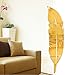 Produktbild Yallylunn Removable Feather Mirror Wall Stickers Decal Art PVC Home Room Decoration DIY Verschmutzungsfrei Ohne SchäDlichen Formaldehyd