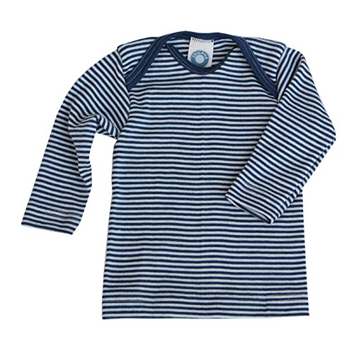 Cosilana Baby Boys' Vest Blue Marine-Geringelt 62/68