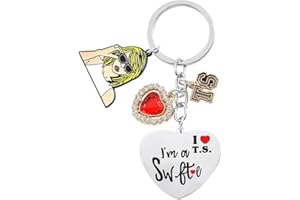 UNGOOR Singer Taylr Keychain Merch I’m A Swfte Accessories Key Chain Taylr Gifts for Fans Concert Costume Music Lover