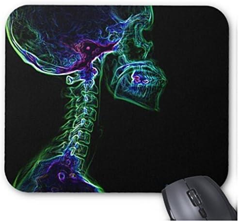 Multi-Color C-Spine X-Ray Mousepad Mouse Mat Design Natural Eco Rubber Durable Computer Desk Stationery Accessories Mouse Pads For Gift
