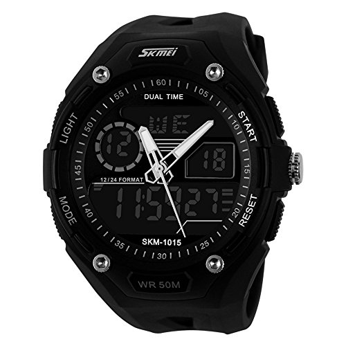 Skmei 1015 Externe der Männer Uhren Display-Sport unterstützt nottilucenti Armbanduhr Wasserdicht 50 M
