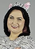 Damen Zebra Kostüm für große Größen Gr. 52 54 - 