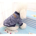 Idepet-Maglionecappottino-caldo-in-pile-per-cani-gatti-animali-domestici-S-M-L-rosa-e-grigio-S-rosa