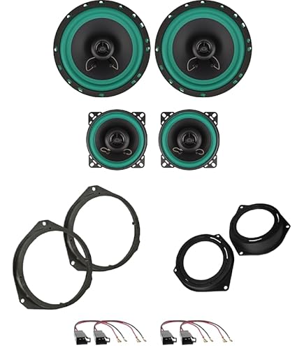 Kit 4 Casse Alpine Per Fiat Grande Punto - Woofer E Tweeter Con Adattatori - Foto 4