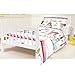 Ready Steady Bed Children's Junior Cot Bed Size Paris Print Duvet Cover Set. Size: 120cm x 150cm