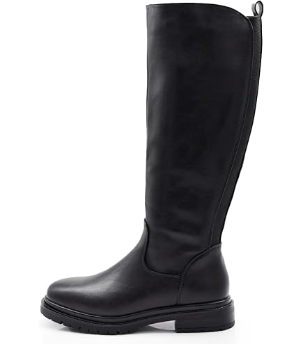 Stivali da cowboy per donna con tacco ricamato Pull on grosso tacco impilato Stivali alti al ginocchio da cowgirl Stivali lunghi invernali caldi alla Stivali da cowboy per donna con tacco ricamato Pull on grosso tacco impilato Stivali alti al ginocchio da cowgirl Stivali lunghi invernali caldi alla