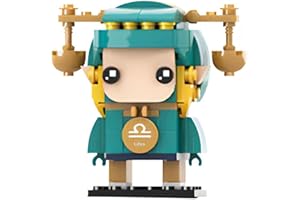 Sherwood Store Minifigure segni zodiacali - Brick Doolz with big head - compatibili mattoncini come Sluban, Wange, Cogo e principali marche da 73 pz… (WG043)