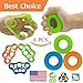 Produktbild Handgriff-Stärkungsmittel, Fingertrainer, Griffkraft-Trainer (6 PCS) * NEUES MATERIAL * Unterarmgrifftraining, Finger-Bahre, entlasten Handgelenk-und Daumen-Schmerz, Karpaltunnel, groß für Klettern