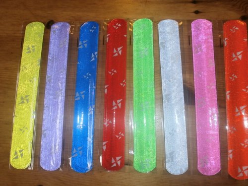 36 bunte Schnapparmbänder