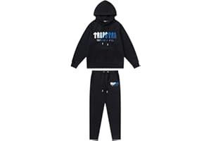 YOUPO Tuta Trapstar Uomo Ricamata Donna 2 Pezzi Completo Trapstar London Unisex Felpa Con Cappuccio In E Pantaloni Trapstar Tuta Jogging Sportiva Set Autunno Inverno