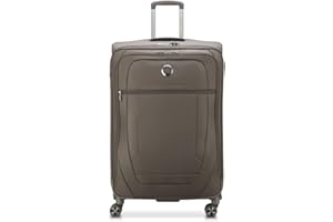 DELSEY PARIS - HELIUM DLX - Valise Grande Taille Souple Extensible - 77x49x33 cm - 115 litres - XL - Moka