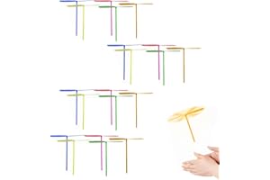 Quesuc 20 Pcs Jouets À Libellule En Plastique, Volant Hélicoptère À Main, Hélicoptère Libellule Hélice, Jouet À Hélice De Libellule Enfants, Pour Enfants Extérieur Fête Cadeaux