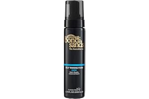 ‎BONDI SANDS Bondi Sands Self Tanning Foam Dark – Selbstbräuner Mousse für tiefdunkle Bräune, Kokosduft, Schnelltrocknend, 200 ml