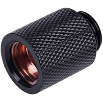 10x conos de hielo Alphacool 13/10 mm boquilla de rosca 90° giratoria