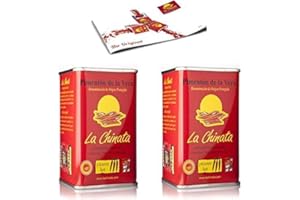 Pimentón de La Vera Ahumado Picante pack La Chinata 2 latas 160g