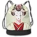 Produktbild Cupsbags Geisha Woman Portrait School Drawstring Bag Backpack Bundle Backpack