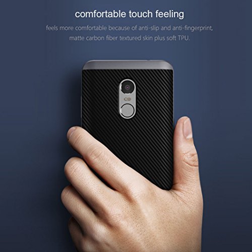 Redmi Note 4 Funda ivencase Prima H brido Anti-rasgu os Marco Bumper Carcasa Doble Capa Fibra de Carbono para Xiaomi Redmi Note 4 5 5 reviews Redmi Note 4 Funda ivencase Prima H brido Anti-rasgu os Marco Bumper Carcasa Doble Capa Fibra de Carbono para Xiaomi Redmi Note 4 5 5