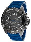 Micheal Kors Herren-Armbanduhr XL Analog Quarz Silikon MK8233