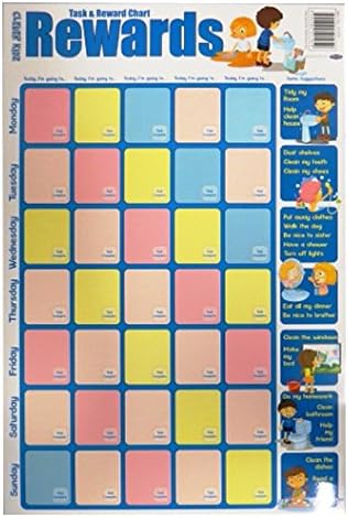 Premier Stationery Clever Kidz Wall Chart - Task & Reward Chart
