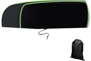 YWNYT Copertura per condizionatore d'aria per camper, impermeabile 600D, per esterni, camper, rimorchio, per Dometic Brisk II, Coleman Mach I, II, III, Mach 3 Plus, AC antipolvere (L)